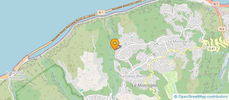 localisation de l'entreprise MADAME CAROLE COMMINS  SAINT-DENIS