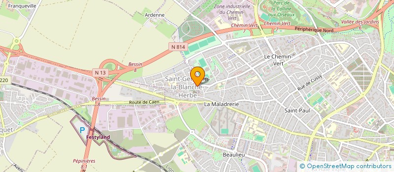 localisation de l'entreprise MADAME CAROLE CONNAN à CAEN