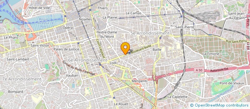 localisation de l'entreprise MADAME CAROLE COPERTINO  MARSEILLE
