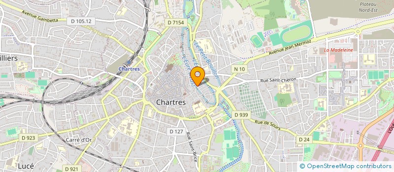 localisation de l'entreprise MADAME CAROLE CORDIER à CHARTRES