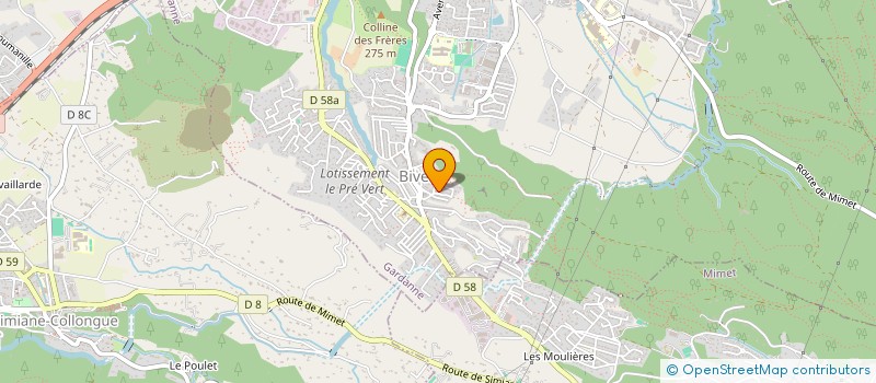 localisation de l'entreprise MADAME CAROLE CORTES à GARDANNE