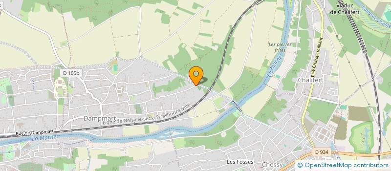 localisation de l'entreprise MADAME CAROLE CORTOT  DAMPMART