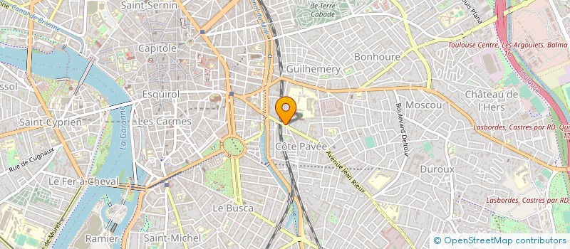 localisation de l'entreprise MADAME CAROLE COSTECALDE  TOULOUSE