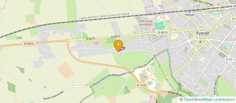 localisation de l'entreprise MADAME CAROLE COTE  VALLIQUERVILLE