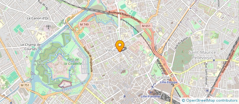 localisation de l'entreprise MADAME CAROLE COUPON à LILLE
