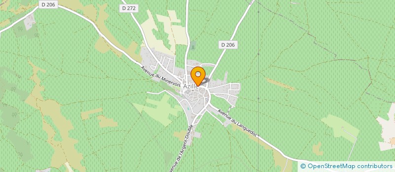 localisation de l'entreprise MADAME CAROLE COUSIN  AZILLE