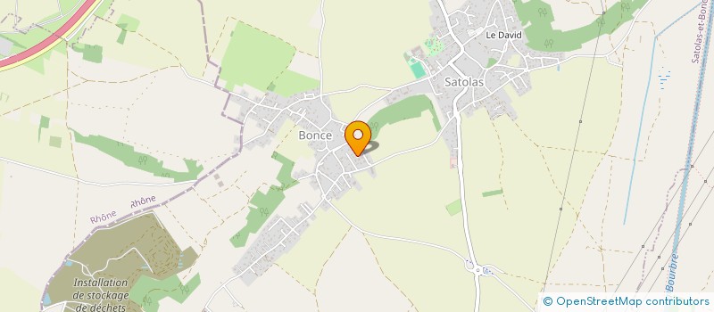 localisation de l'entreprise MADAME CAROLE CUENCA  SATOLAS-ET-BONCE