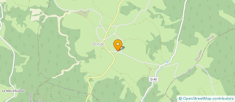 localisation de l'entreprise MADAME CAROLE CUGNY  ORNIAC