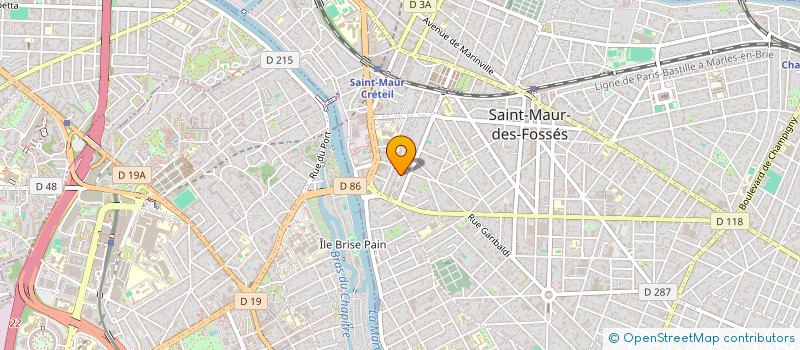 localisation de l'entreprise MADAME CAROLE CYNDHIA GARCIA à SAINT-MAUR-DES-FOSSES