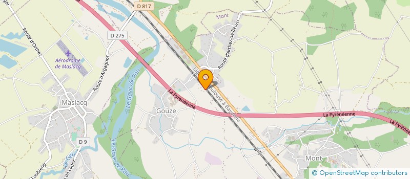 localisation de l'entreprise MADAME CAROLE DABITON  MONT