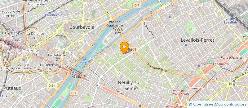 localisation de l'entreprise MADAME CAROLE DAIAN à NEUILLY-SUR-SEINE