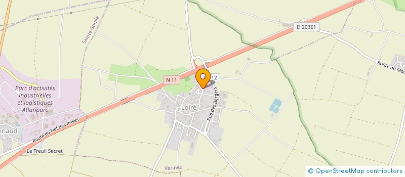 localisation de l'entreprise MADAME CAROLE DAMPURE  COURCON