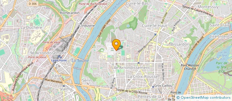 localisation de l'entreprise MADAME CAROLE DANIELE ROSTAING  LYON