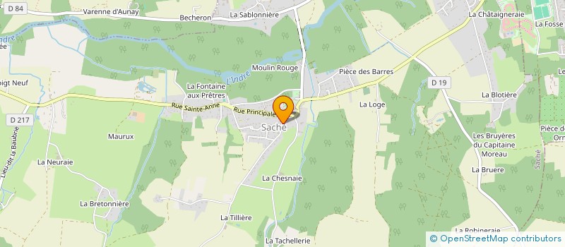 localisation de l'entreprise MADAME CAROLE DATTENNY  SACHE