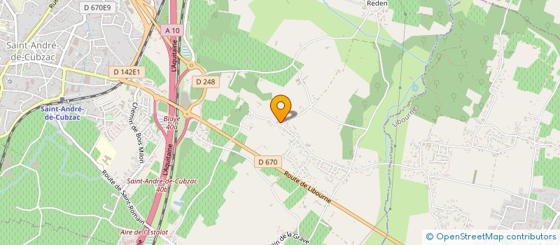 localisation de l'entreprise MADAME CAROLE DAVID  SAINT-ANDRE-DE-CUBZAC