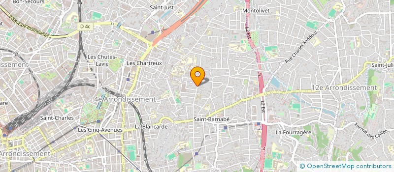 localisation de l'entreprise MADAME CAROLE DE L'ESPINAY à MARSEILLE