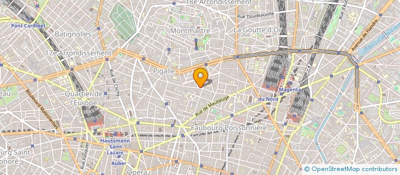 localisation de l'entreprise MADAME CAROLE DE LANDTSHEER  PARIS