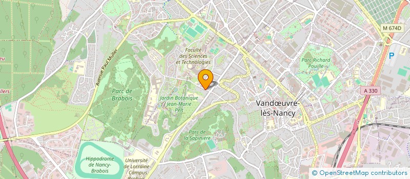 localisation de l'entreprise MADAME CAROLE DE VASCONCELOS  VANDUVRE-LES-NANCY