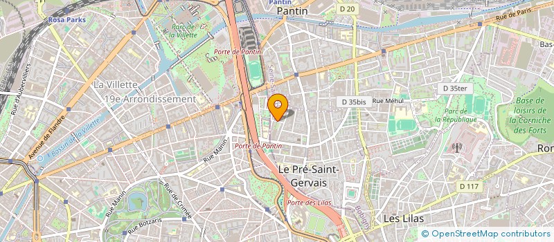 localisation de l'entreprise MADAME CAROLE DEBRIS à LE PRE-SAINT-GERVAIS