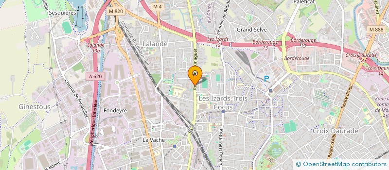 localisation de l'entreprise MADAME CAROLE DECCACHE à TOULOUSE