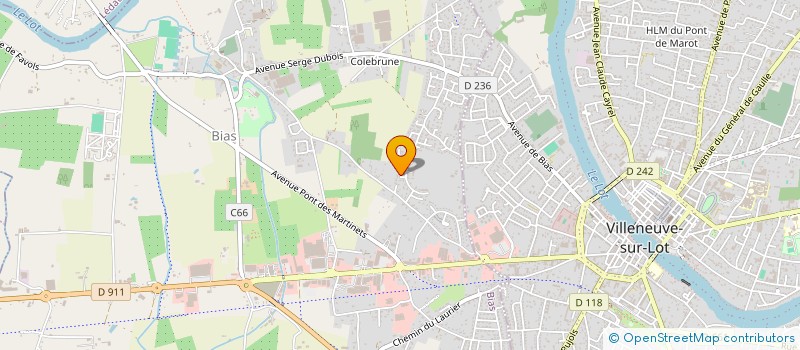 localisation de l'entreprise MADAME CAROLE DELAURIES  SAINT-ETIENNE-DE-FOUGERES