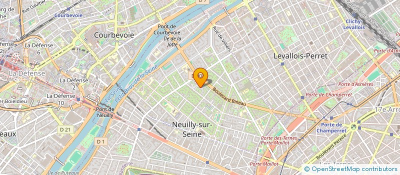 localisation de l'entreprise MADAME CAROLE DELETANG à NEUILLY-SUR-SEINE