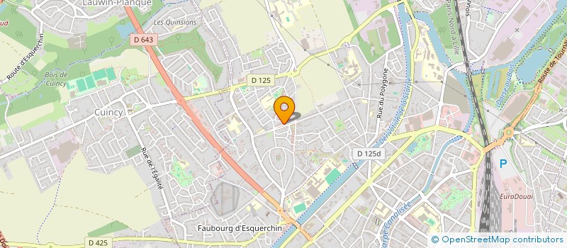 localisation de l'entreprise MADAME CAROLE DELETREZ  DOUAI