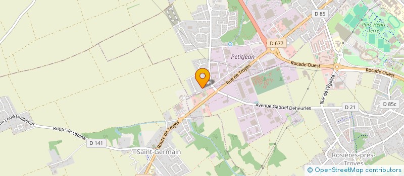 localisation de l'entreprise MADAME CAROLE DEMIT  SAINT-ANDRE-LES-VERGERS