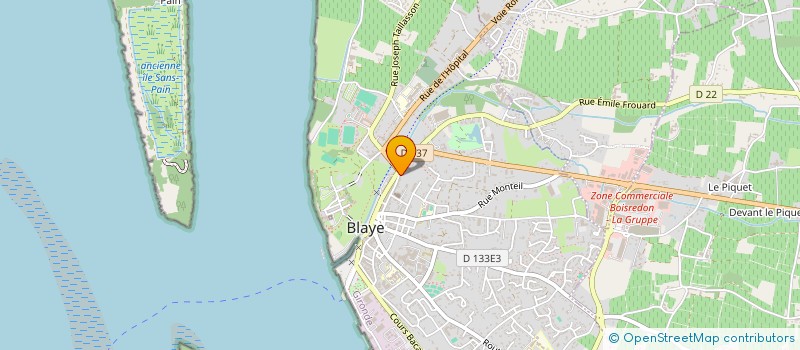 localisation de l'entreprise MADAME CAROLE DENIS à BLAYE