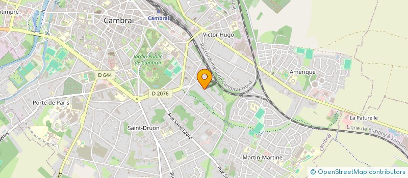 localisation de l'entreprise MADAME CAROLE DENUT  CAMBRAI