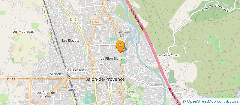 localisation de l'entreprise MADAME CAROLE DEPRETS  SALON-DE-PROVENCE