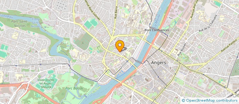 localisation de l'entreprise MADAME CAROLE DERIAN à ANGERS