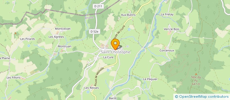 localisation de l'entreprise MADAME CAROLE DERUE  DEUX-GROSNES