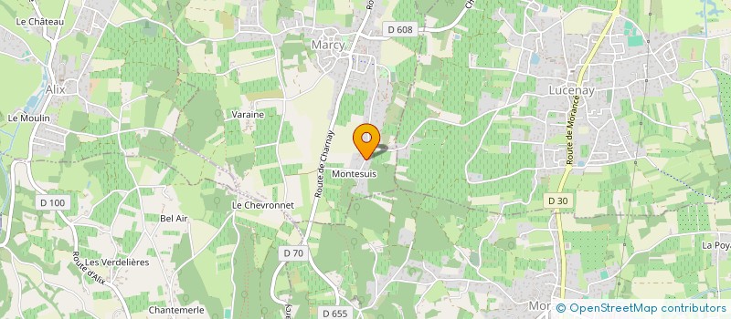 localisation de l'entreprise MADAME CAROLE DESJOURS  MARCY