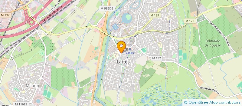 localisation de l'entreprise MADAME CAROLE DESLANDES à LATTES