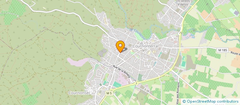 localisation de l'entreprise MADAME CAROLE DESSUP à COURNONTERRAL