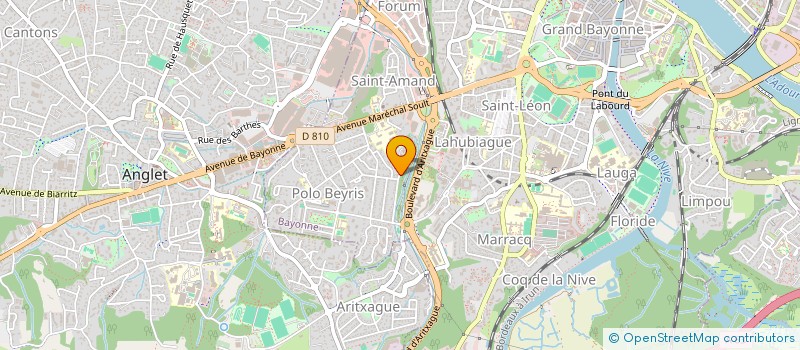 localisation de l'entreprise MADAME CAROLE DEYTS  BAYONNE
