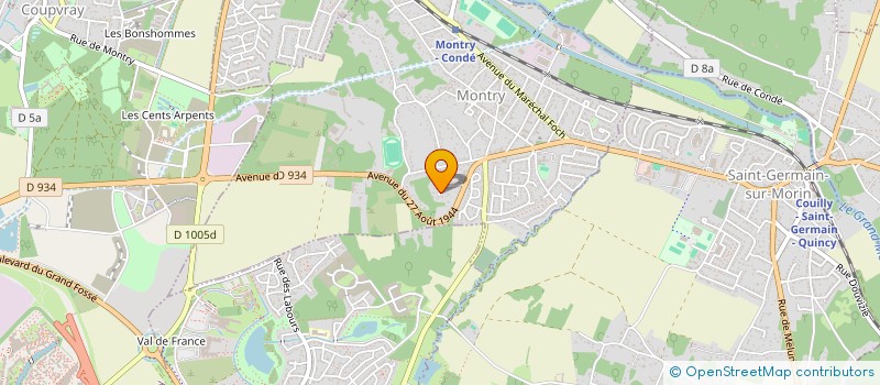 localisation de l'entreprise MADAME CAROLE DIOT  MONTRY