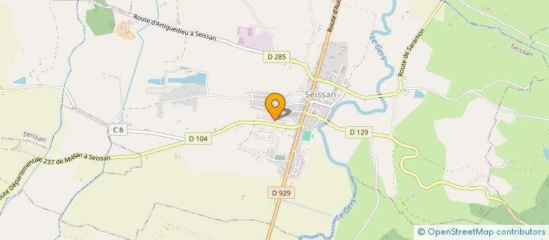 localisation de l'entreprise MADAME CAROLE DOERLER  SEISSAN