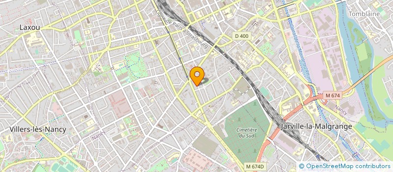 localisation de l'entreprise MADAME CAROLE DOUGE  NANCY