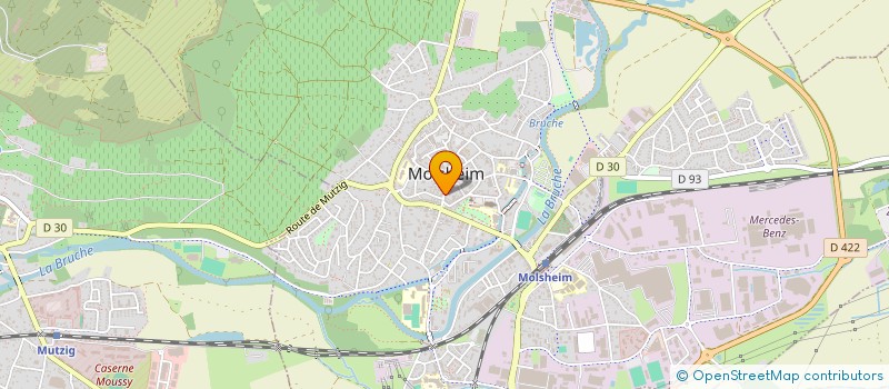 localisation de l'entreprise MADAME CAROLE DROMARD  MOLSHEIM