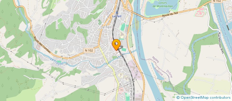 localisation de l'entreprise MADAME CAROLE DUBELLOY  LE TEIL