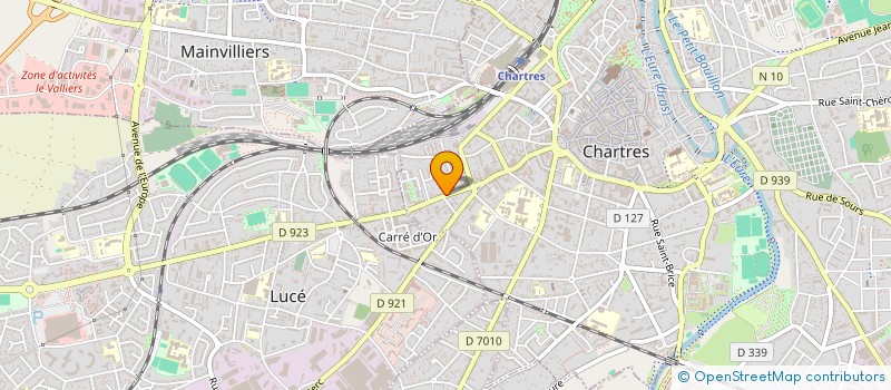 localisation de l'entreprise MADAME CAROLE DUBOIS à CHARTRES