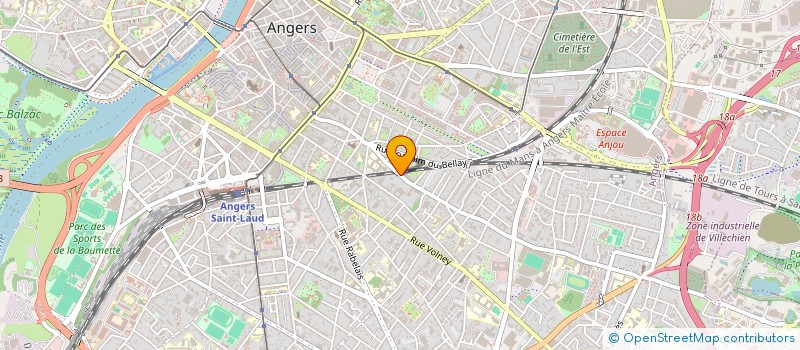 localisation de l'entreprise MADAME CAROLE DUBOIS  ANGERS