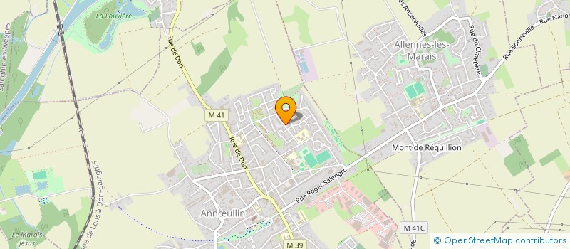 localisation de l'entreprise MADAME CAROLE DUBOIS  ANNULLIN