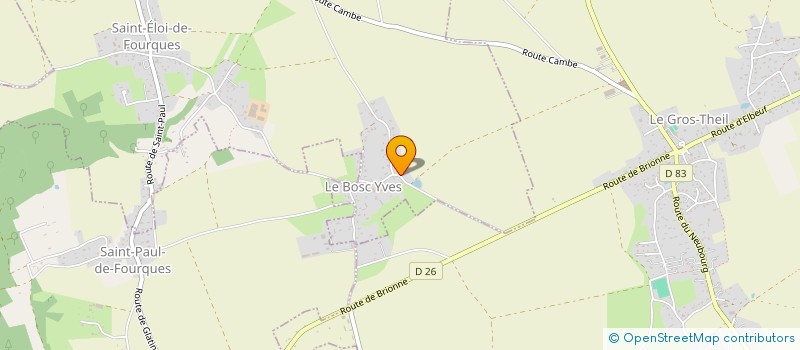 localisation de l'entreprise MADAME CAROLE DUCHENE  SAINT-ELOI-DE-FOURQUES