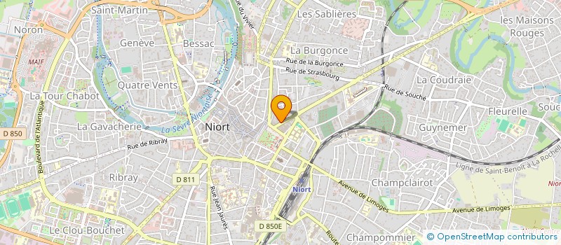 localisation de l'entreprise MADAME CAROLE DUCOS à NIORT