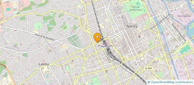 localisation de l'entreprise MADAME CAROLE DUCRET  NANCY