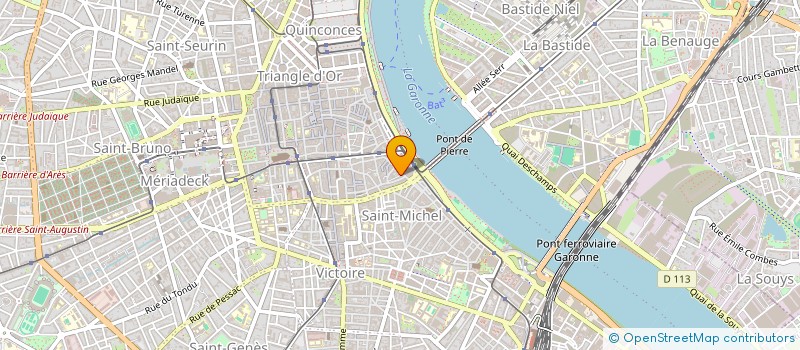 localisation de l'entreprise MADAME CAROLE DUFOUIL  BORDEAUX