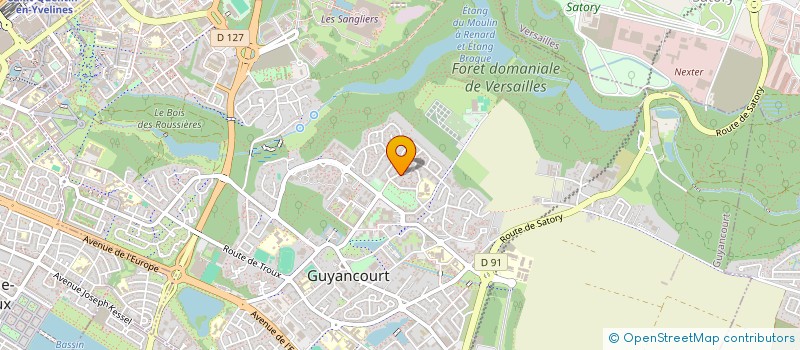 localisation de l'entreprise MADAME CAROLE DUGUER  GUYANCOURT